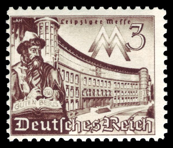 German library and Gutenberg