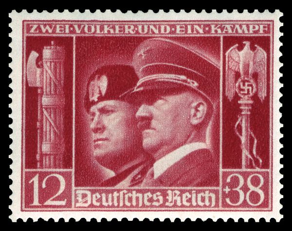 Adolf Hitler (1889-1945), Benito Mussolini (1883-1945)