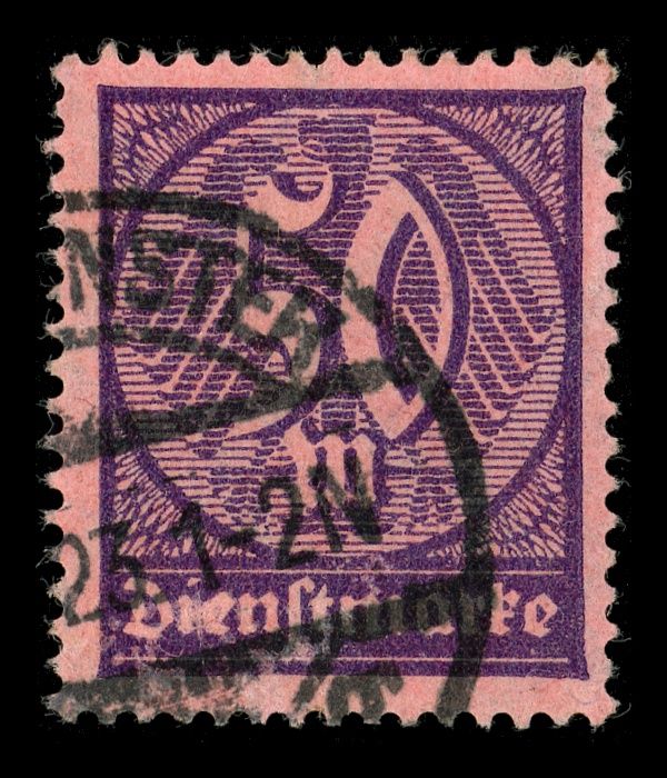 Official Stamp value figures
