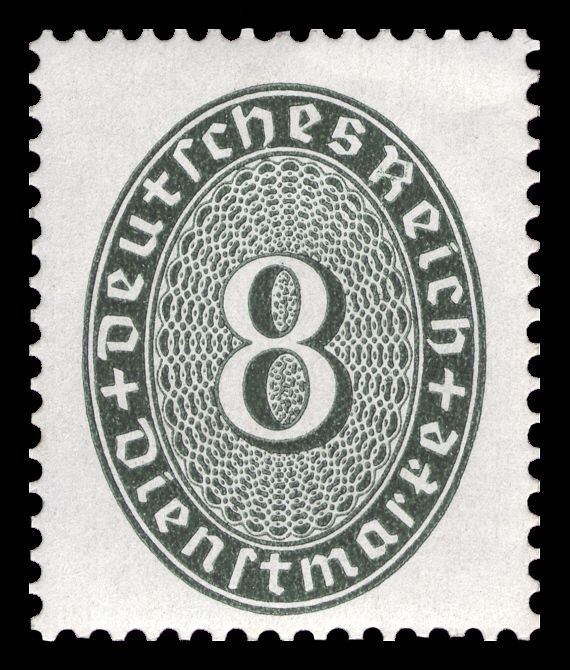 Value in an oval