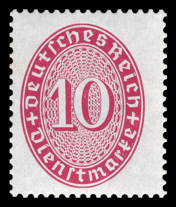 Value in an oval