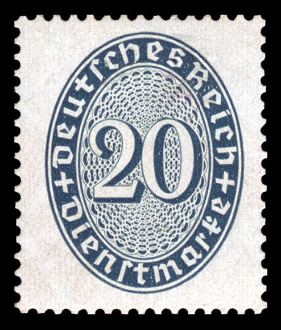 Value in an oval