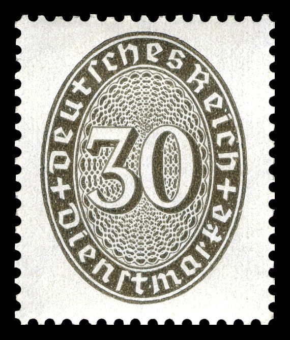 Value in an oval