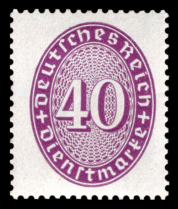 Value in an oval