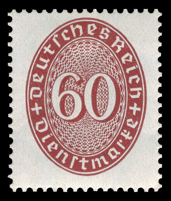 Value in an oval