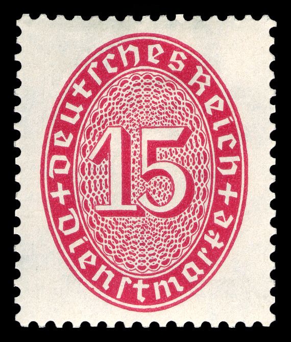 Value in an oval