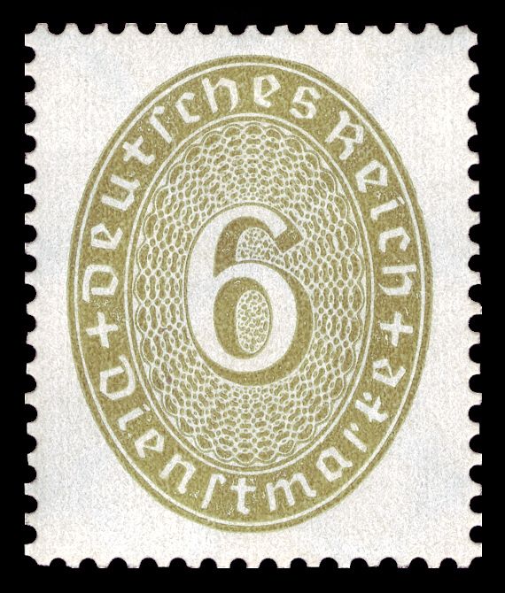 Value in an oval