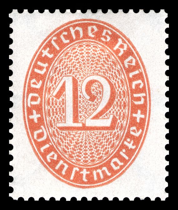 Value in an oval
