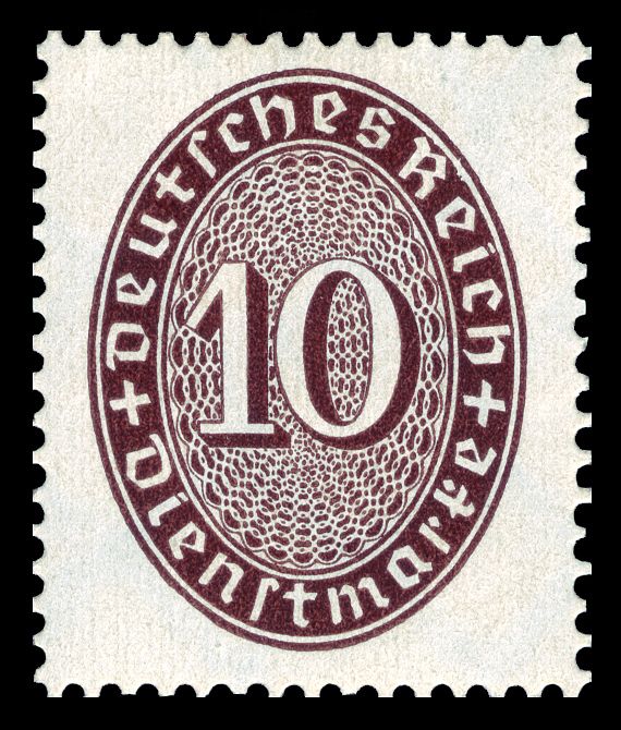 Value in an oval