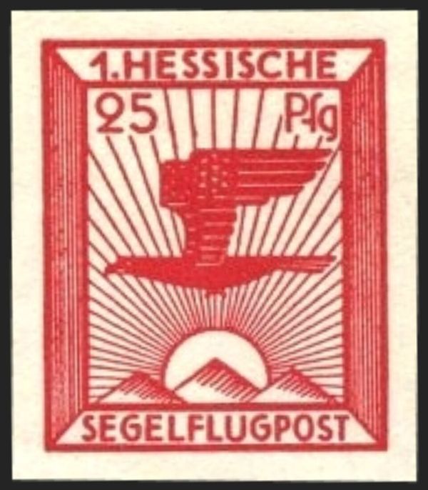 Air post stamp for Herchenhain