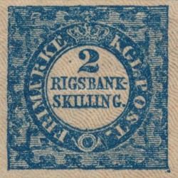 Rigsbankskilling (First 'Ferslew' Print)