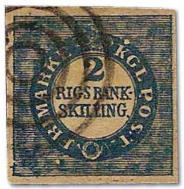 Rigsbankskilling (Second 'Thiele' Print)