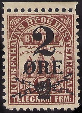 Coat of arms – surcharge – wmk. 1Y