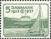 Marselisborg Castle & "Rita" (King's yacht)