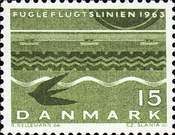 Rail and Sea Symbols / "Bird-flight Line"