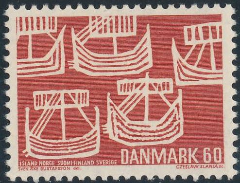 Viking Ships (from old Swedish coin)