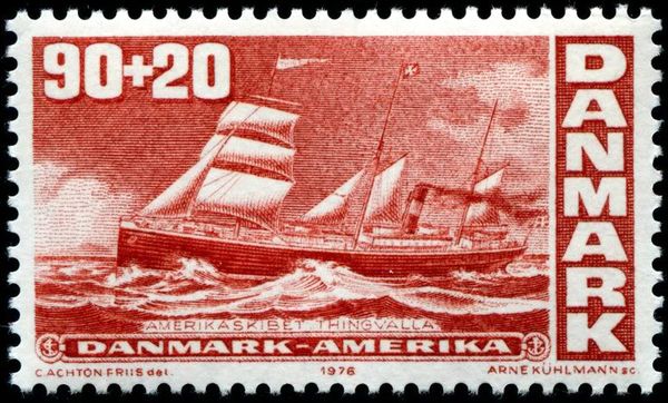 Immigrant steamer "Thingvalla"
