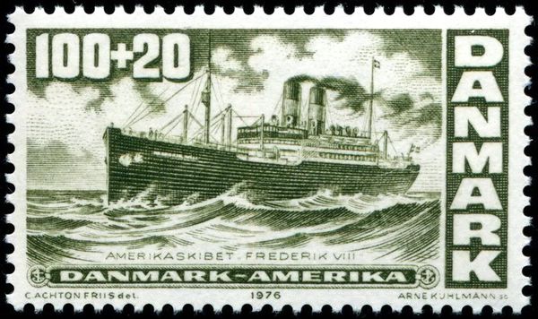 Passenger steamer "Frederik VIII" (1930)