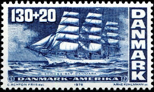 Sail training ship "Danmark"