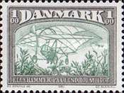 Ellehammer at Lindholm, 1906