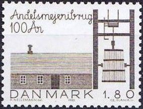 Dairy Farm at Hjedding & Butter Churn