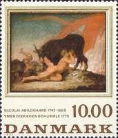 Painting by Nicolai Abildgaard
