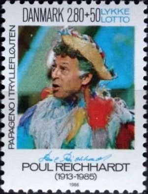 Poul Reichhardt as Papageno in "The Magic Flute"