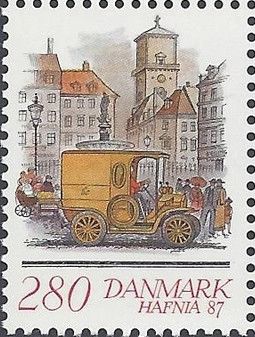 Mail Van, 1908