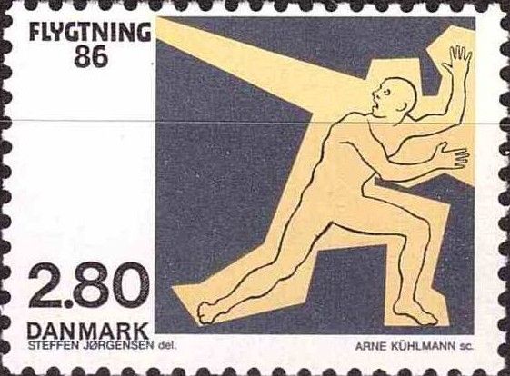 Man fleeing