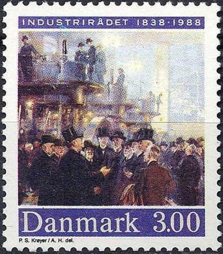 "Men of Industry" (detail, P.S.Kroyer)
