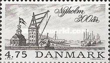 Main Guardhouse Nyholm Harbour, Rigging Crane & Ships