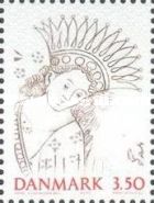 Queen Margaret I (Vastra Sallerup Church fresco)