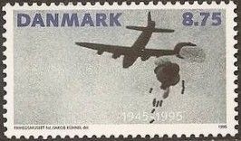Dropping of supplies from Allied Aircraft