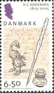 Ugly duckling, pen & inkwell