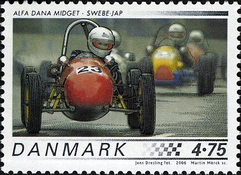 Vintage racing cars