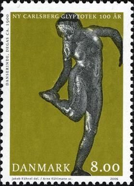 Dancer looking at the Sole of her Right Foot by Edgar Degas