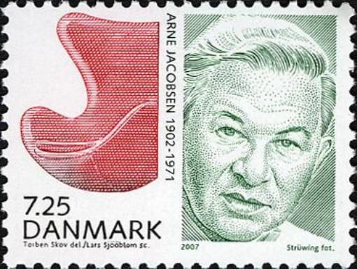 Arne Jacobsen and 'Egg' chair