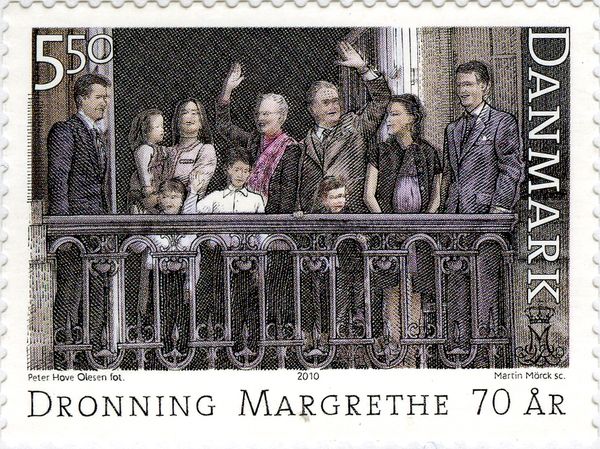 70th birthday of Queen Margrethe II