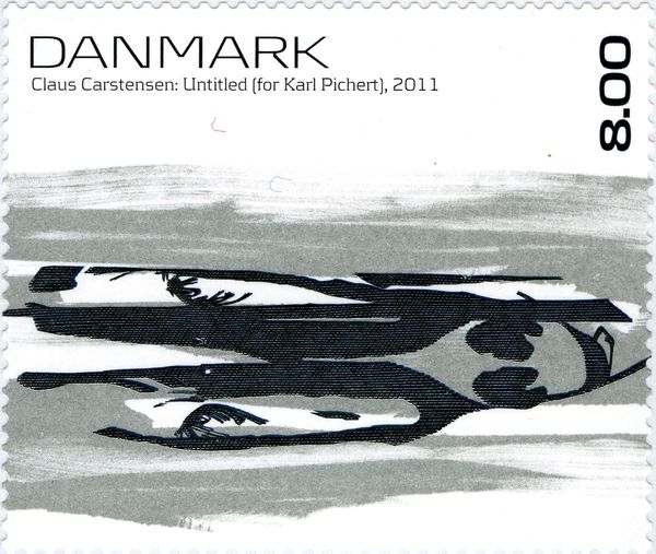 Stamp Art by Claus Carstensen - Untitled