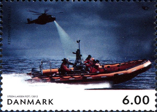 Helicopter and rescue squads
