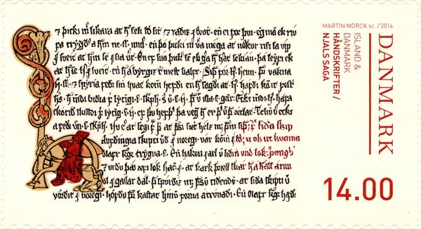 Manuscript of Njĺls Saga