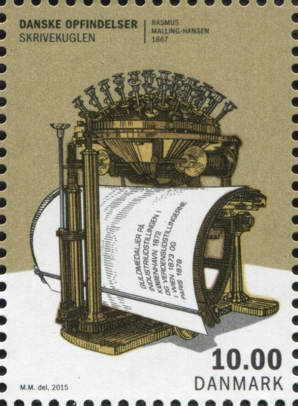 Malling-Hansen writing ball