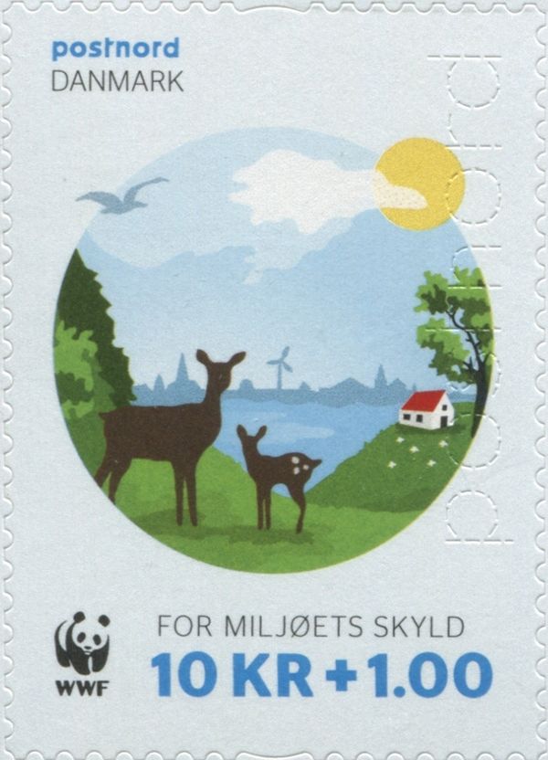 Worldwide nature protection, red deers