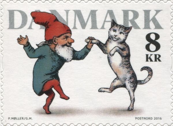 Dancing with a cat