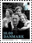 Young Margrethe with King Frederick IX and Sisters