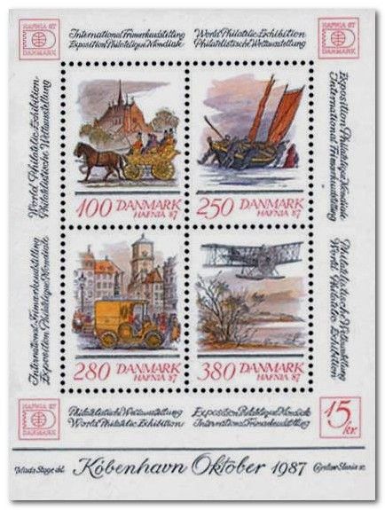 HAFNIA 87 Intnl Stamp Exhibition