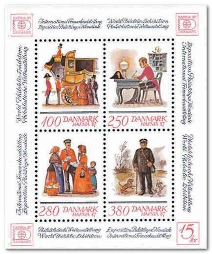 HAFNIA 87 Intnl.Stamp Exhibition, Copenhagen