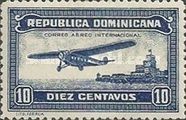 Airplane over Ozama Fort