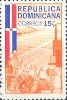 Farm, factory, flag