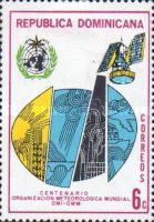 IMO WMO emblem, weather satellite